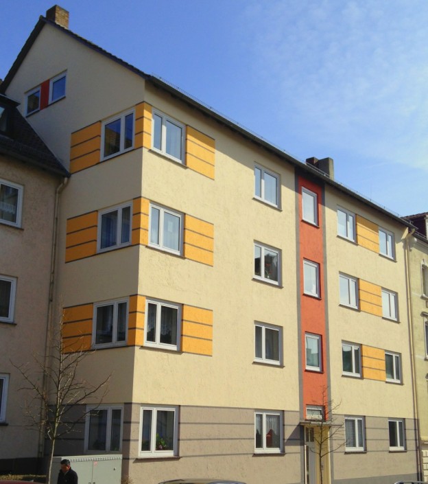 Heckerstrasse Sanierung 8 Wohnungen mit Fassade Auefeld Heckerstrasse Sanierung 8 Wohnungen mit Fassade Auefeld