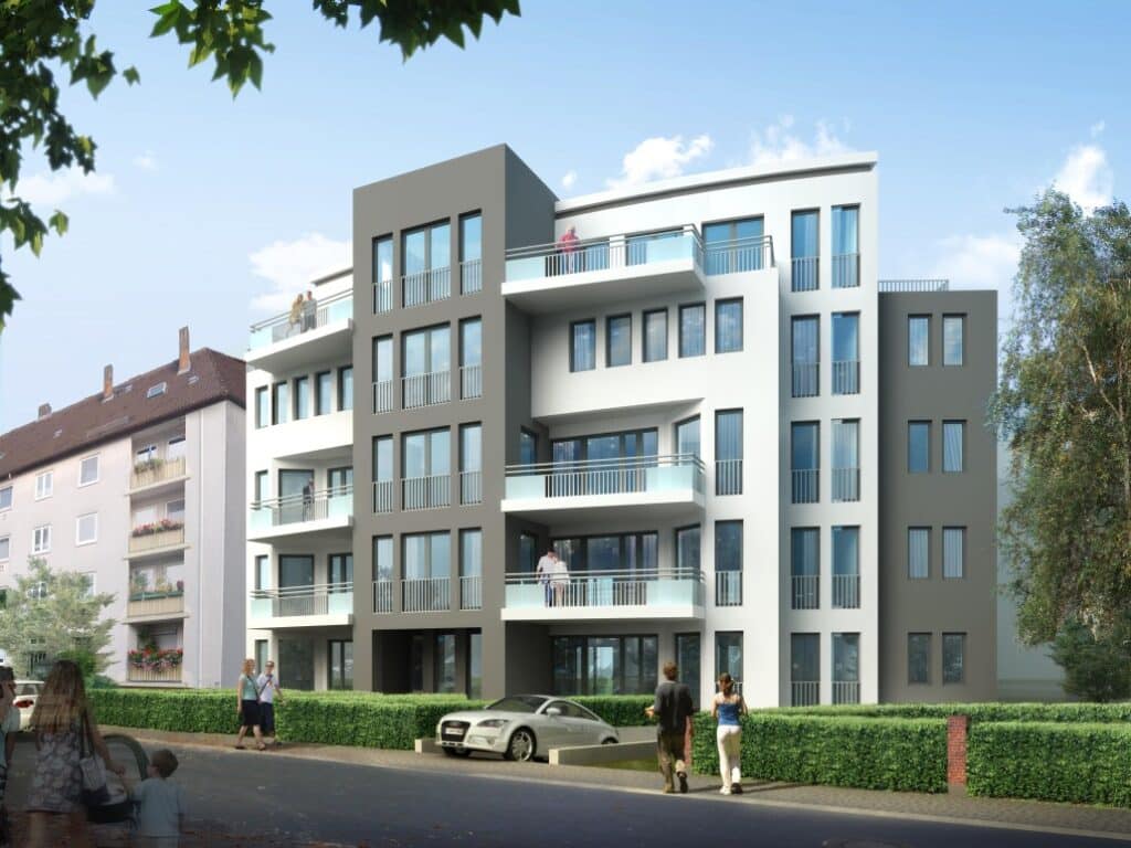 Neubau Menzelstraße – 7 Eigentumswohnungen an der Karlsaue